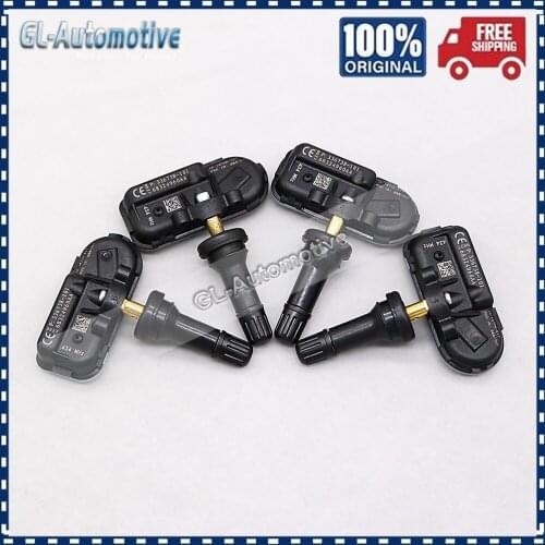 Set of (4) TPMS 68239720AC Tire Pressure Sensor for JEEP CHEROKEE Dodge Ram 68249197AB 433MHz