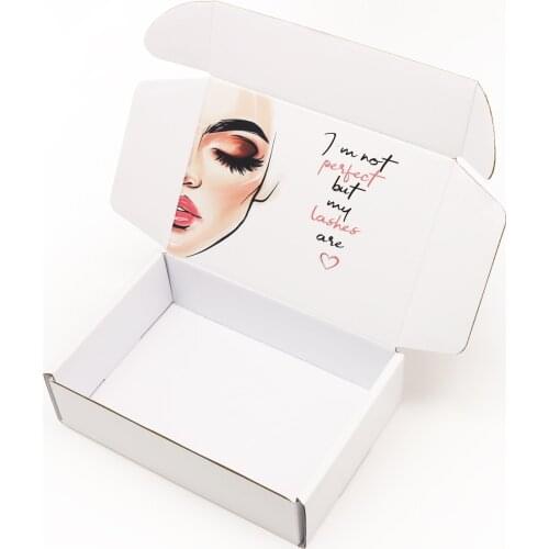 Wholesale custom printed unique thank you pink skincare corrugated shipping boxes custom logo cardboard mailer box