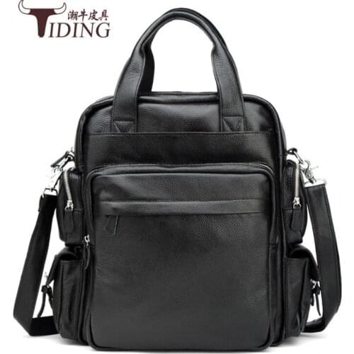 High Class 100% Genuine Leather Backpack Men women Travel backpack real Leather School bag bigweekend bag Overnight New 2017