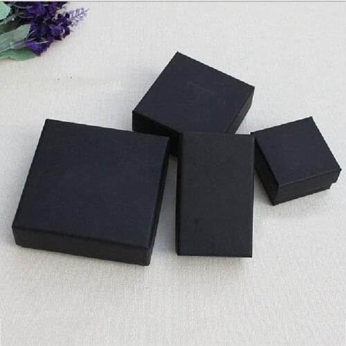 Fashion Packaging Boxes Ring Necklace Earring Bracelet Paper Bag Wedding Date Jewelry Set Boxes Classic Storage Jewelry Boxes