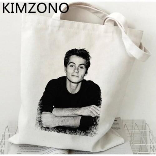 Teen Wolf shopping bag shopper grocery tote shopping bolso reusable bag reciclaje fabric custom