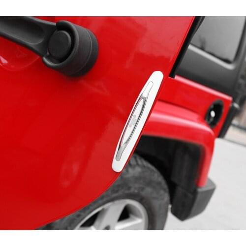 Bumper Protector Corner Guard Scratch strip Car protection bumper strip Car exterior accessories For Jeep Compass 2017-2019