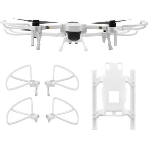 Lightweight Propeller Guard Protective Rings Quick Release Heightened Landing Gear for Hubsan Zino H117S Drone Accessories