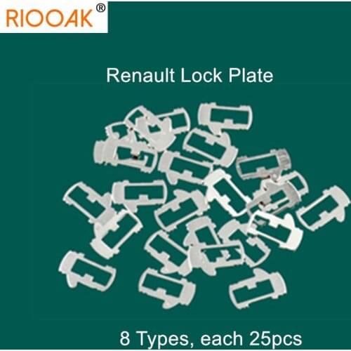 200pcs/lot Lock Reed Lock Plate For Renault Inside Milling Locking Plate Auto Lock Repair Accessories Kits Free Shipping