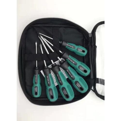 6pcs Insulated PP Handle Hand Screwdriver Screw Driver Electricians Repair Tool Multi Tool Hand Tools