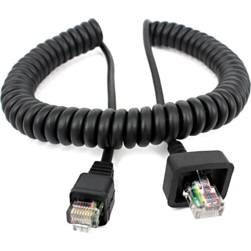 8PIN Speaker Mic Cable For Kenwood TK-868G TK-768G TK-862G TK-762G TK-7100 TK-8100 TM-261A, TM-271A, TM-461A Two Way Radio