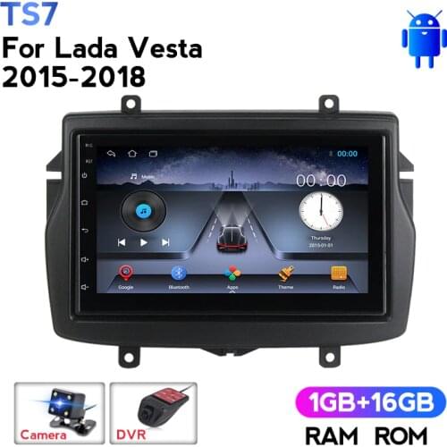 Navifly For LADA Vesta Cross Sport 2015-2018 7inch Android video Car radio multimedia player navigation gps No 2 din DVD