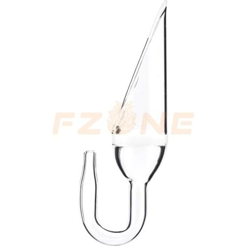 Aquarium CO2 Diffuser Finger-type bevel CO2 Glass Diffuser Atomizer For Plant Tank