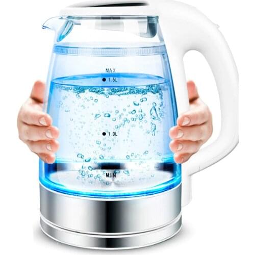Electric kettle Double-layer hot glass electric for small size 1. 7L