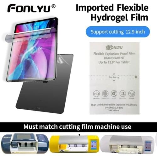 20pc Hydrogel Film For iPad pro 11 10.5 9.7 12.9 10.2 Tablets Up To 13 inches Front Screen Protector Devia Jiutu Rockspace Sheet