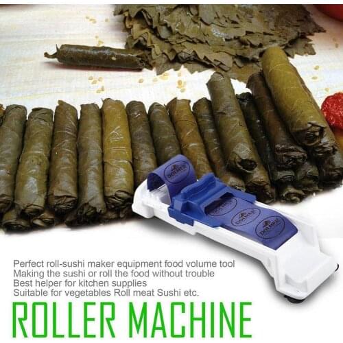 Creative Vegetable Meat Roller Sushi Machine Plastic Cooking Tools Kitchen Food Gadgets Supplies Breakfast Accessories Hand R9P9