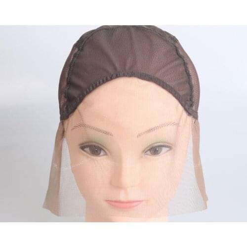 Lace Front Wig Cap For Making Wigs Weave Cap With Adjustable Straps Glueless Weaving Cap Wig Caps New