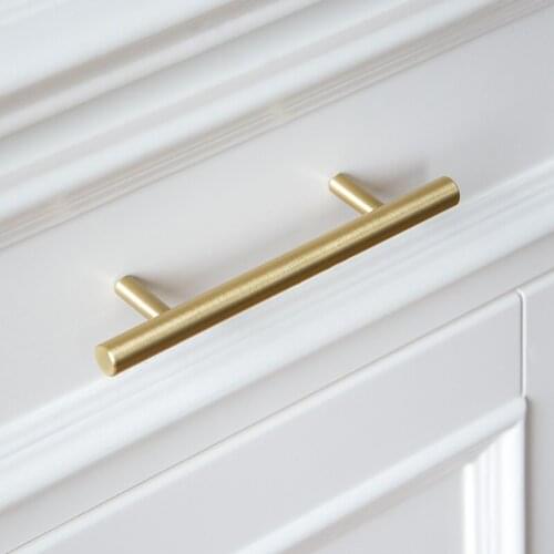Free shipping furniture brass handle knob cabinet drawer shoe closet door pull wine cooler handle diy household hardware