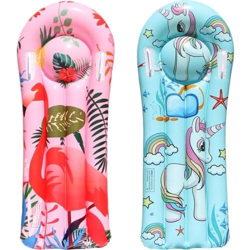 Outdoor Inflatable Surfboard Buoy Kickboard Kids Safe Sea Surfing Board Party Adult Child Summer Water Sports Swimming Surfplank