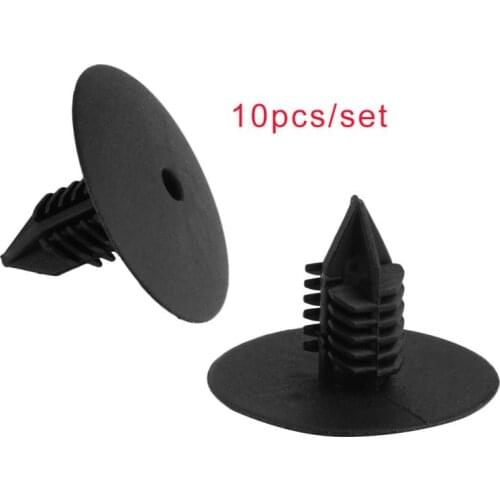 New 10PCS Car Wheel Arch Lining Splash Guard Trim Clips Fit For Renault Clio MK2 MK3 Scenic Megane MK2 Auto Car Replacement Part