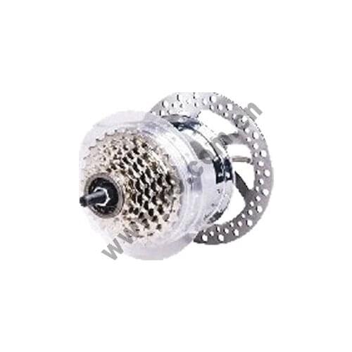 OR01B4 BRUSHLESS 128 Rear V-Brake 7-Speed Hall/ no hall Mini Motor 24 V 160 RPM