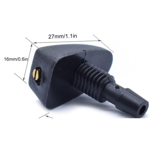Gran oferta boquilla rociadora limpiaparabrisas de plástico de alta calidad 2 uds for BMW E38 car