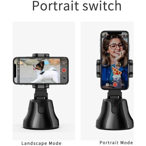 Portable All-in-one Auto Smart Shooting Selfie Stick , 360 Rotation Auto Face Tracking Object Tracking Vlog Camera Phone Holder