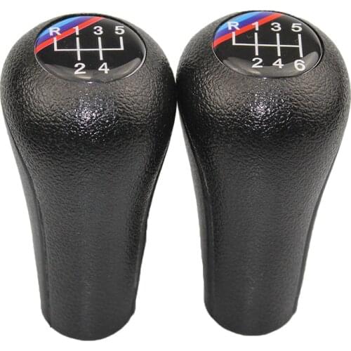 1 Pcs 5/6 Speed Car Gear Shift Knob Head Stick Shifter Lever HandBall For BMW M SPORT BMW 1 '3' E81 E82 E90 E91 E92 Auto