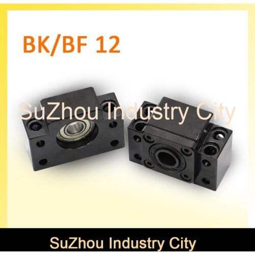 SFU1605/1610 Ball Screw End Machine Support BK 12 + BF 12 CNC parts BK/BF12 bracket SFU 1605 & SFU 1610