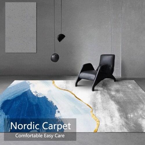 Modern Abstract Art Carpets for Home Living Room Printed Indoor Parlor Mat Large Rugs Thickened Coffee Table Mat Bedroom Carpet