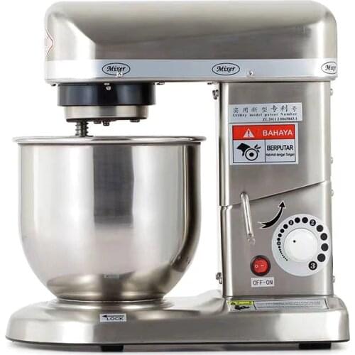 Stand Mixer Stainless Steel Bowl 3-speed Kitchen Food Blender Cream Egg Whisk Cake Dough Kneader Bread Mixer Maker