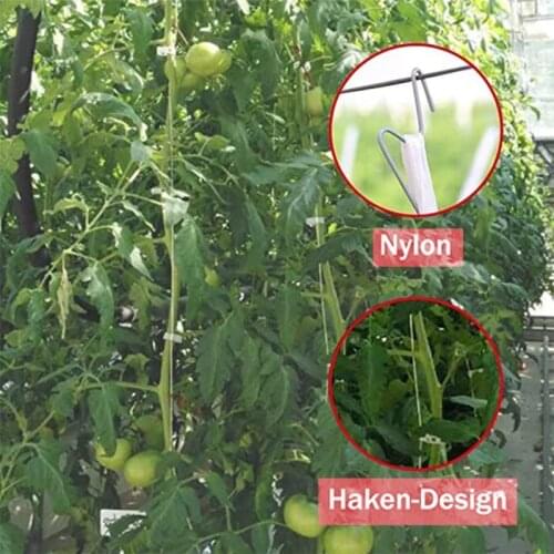 1/5pcs Plant Vegetable Hook Plant Growth Puller Hook Tomato Support Clips Prevent Tomatoe From Pinching Garden Supplies 2021 Hot