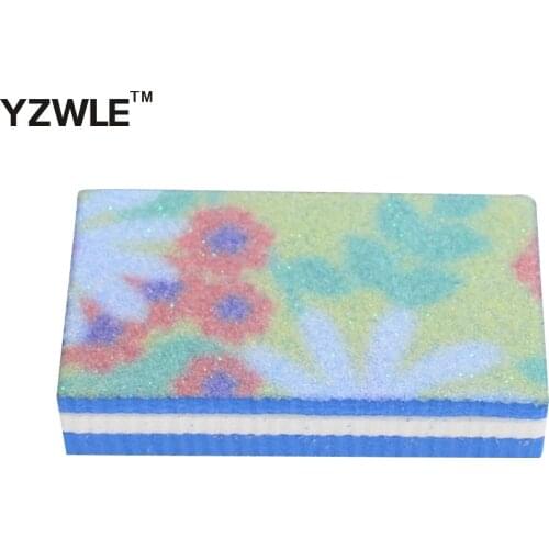 WUF 1 Piece Double Side Nail Art Buffer File Block Pedicure Manicure Buffing Sanding Polish Makeup Beauty Tools