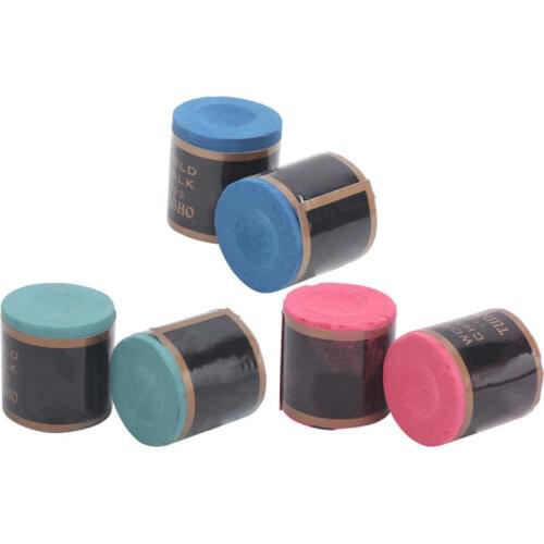 2Pcs Pool Billiards Snooker Chalk Cubes Chalk Billiard Cue Tips Chalk No‑Slip Pool Table Stick Chalk Billiard Accessories