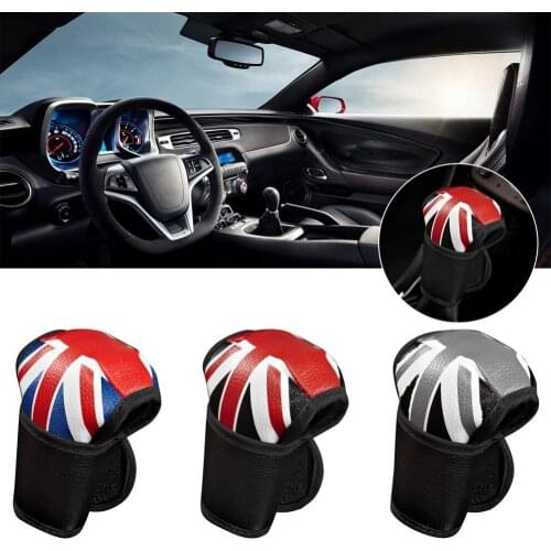 40%HOTSoft Faux Leather Car Auto Gear Knobs Lever Shifter Cover Non-slip Protector