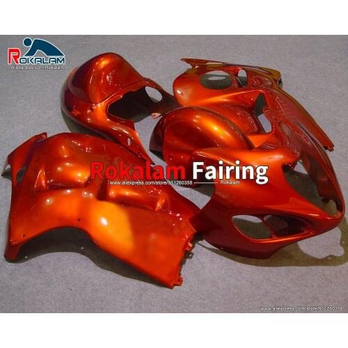 Aftermarket Cowlings For Suzuki GSXR1300 Hayabusa 1999 2007 GSX-R1300 99 02 05 07 Orange Motorbike Fairing (Injection Molding)