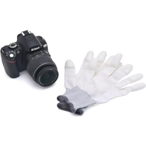 VSGO Anti-static Photographers Gloves 1 Pair Professional Cleaning Gloves for Nikon Canon Sony DSLR Camera & Photo Lens