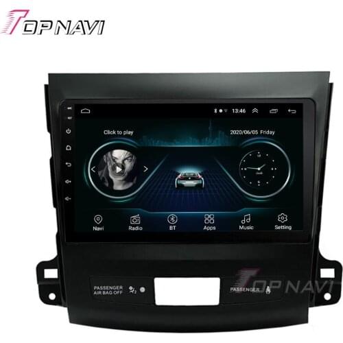 9'' Full Touch Screen Car Audio Stereo GPS Player For Mitsubishi Outlander 2007 2008 2009 2010 2011 2012 2013 Car Radio Android