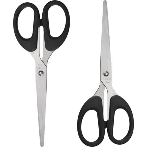 JOJO BOWS 1pc Manual Safe Paper-cut Tailors Scissors Apparel Cutting Office Supplies Handmade Tool Home Textile Cutter Material