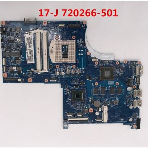 Free shipping For ENVY 17 17-j Laptop motherboard 720266-501 720266-601 720266-001 6050A2549801-MB-A02 working well
