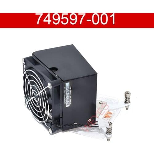 Original for Z640 Workstation Second CPU Heatsink and fan assembly ,4-PIN Fan, 749597-001,100% new