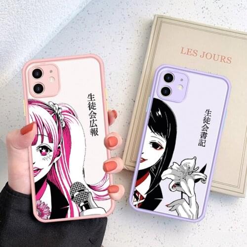 Japan Anime Kakegurui Phone Case for iPhone 12 Mini 11 Pro X XS XR Max 6 6S 7 8 Plus SE 2020 Boy Girl Back Cover Fundas Coque
