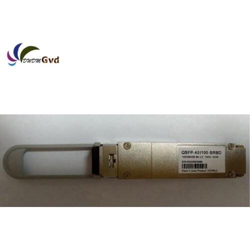 Cisco QSFP-40/100-SRBD Compatible 40/100GBase-SR QSFP28 Bidi 832nm/918nm 100m LC DOM Optical Transceiver modules
