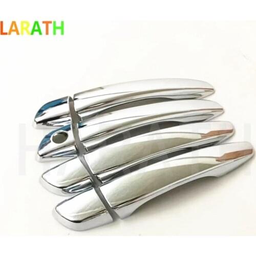 For Peugeot 301 2008 3008 408 308 Citroen C-QUATRE C4L Stainless steel trim CHROME DOOR HANDLE