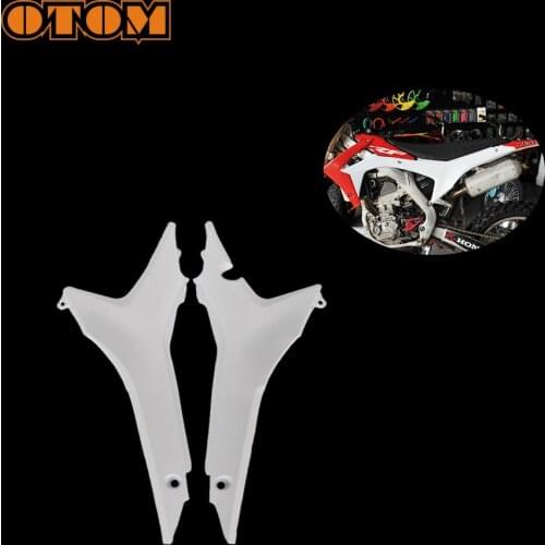 OTOM Motorcross Air Box Cover Fender Body Plastic Side Panels Spoiler For HONDA CRF250R 14-17 CRF450R 13-16 Dirt Bike Off Road