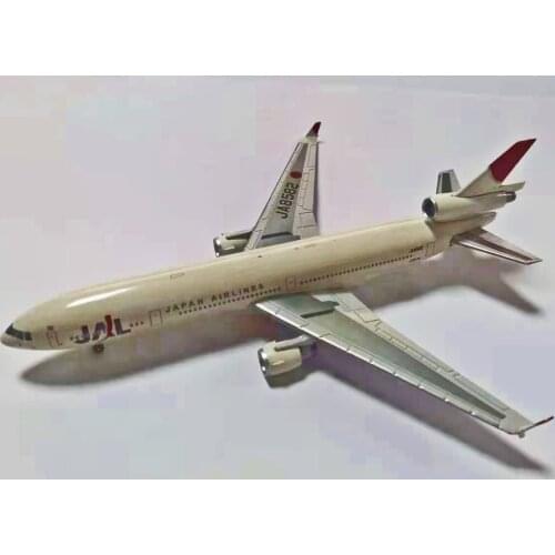 Diecast airplane models 1/400 Scale Plane JMSDF MD-11/JA8582 civil aircraft Toy for Colletion Gift Military Model Airplane