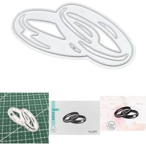 Ring Metal Cutting Dies Stencil Scrapbooking DIY Album Stamp Paper Card Emboss