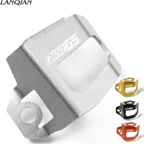 Motorbike Rear Brake Fluid Reservoir Guard Cover Protect For BMW F650GS F650 F 650 GS 2008 - 2010 2011 2012 2013 2014 2015 2016