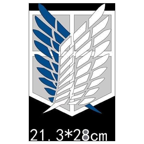 Cartoon blue Free wing patches for clothing stickers Iron On applique Diy T-shirt heat transfer luminous decal