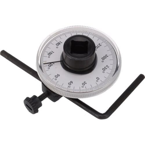1/2'' Drive Torque Angle Gauge Auto Rotation Torque Wrench Meter Tool Set Car Adjustable Male Female Square Drive Hand Tool