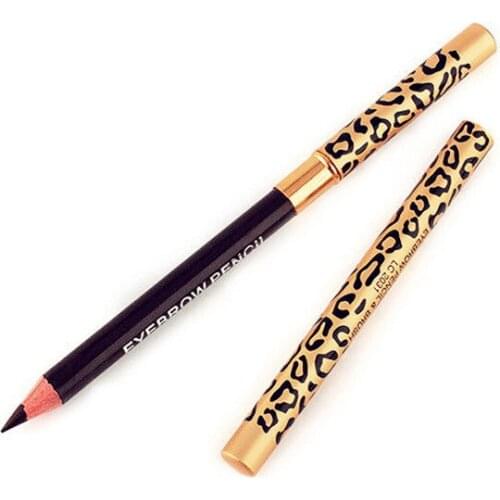 Wholesale New 120pcs Waterproof Makeup Beauty Eyebrow Pencil Brush Eyebrow Enhancer Longlasting Eye Pencil + Brush Metal Casing