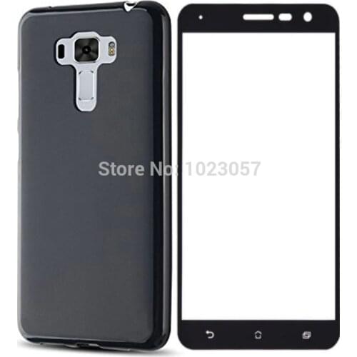 Zenfone 3 ZE552KL Z012d ZE552KL Z012DC Z012DB FullTempered Glass with Soft TPU Case for Zenfone 3 ZE520KL Z017D Z017DA Z017DB