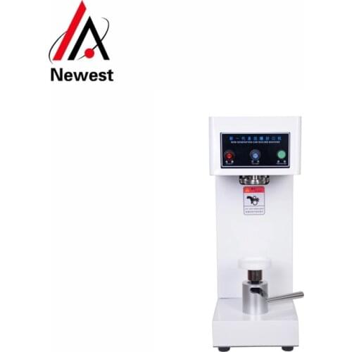 Semi-automatic beer tin seamer metal can sealing machine