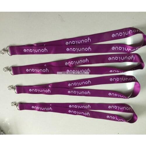 25MM printed logo cheap business exhibition meeting lanyard neck strap custom your own company logo lanyard Wholesale