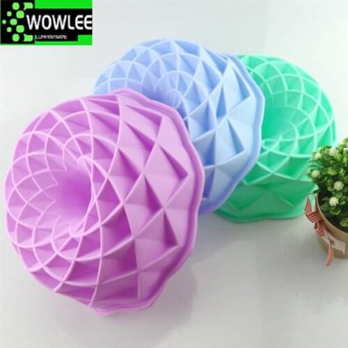Silicone Mold Cake Bird Nest Shape Nonstick Round Baking Mousse Bakeware Kitchen Tools Random Color